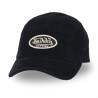 Casquette 5 panneaux  adulte en velours cotelé avec patch Velvet Casquette 5 panneaux  adulte en velours cotelé avec patch Velvet