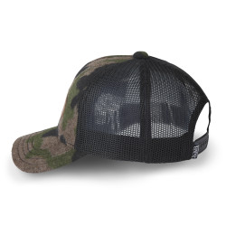 Casquettes Homme en laine baseball avec filet Camo Doux Von Dutch