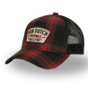 Casquette baseball en flannelle a carreaux Casquette baseball en flannelle a carreaux