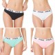 Lot de 4 Boxers coton femme Fila 6061 Multicolore