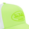 Casquette baseball premium fluo bicolore avec patch rubber print Fluo