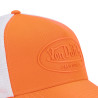 Casquette baseball premium fluo bicolore avec patch rubber print Fluo