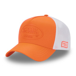Casquette baseball premium fluo bicolore avec patch rubber print Fluo