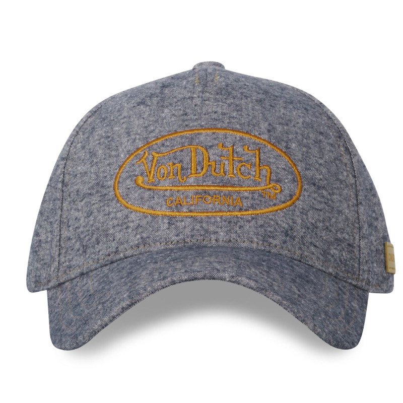Casquette homme baseball chiné Von Dutch Jean Casquette homme baseball chiné Von Dutch Jean