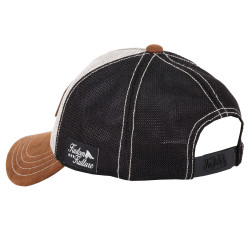 Casquettes homme trucker avec filet effet simili Von Dutch