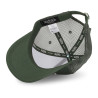 Casquette baseball avec filet sergé de coton et badge brodé Lof Casquette baseball avec filet sergé de coton et badge brodé Lof