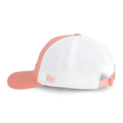 Casquette baseball avec filet bi color en sergé avec broderie Lof