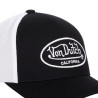 Casquette baseball avec filet sergé de coton et badge brodé Lof Casquette baseball avec filet sergé de coton et badge brodé Lof