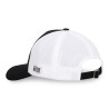 Casquette baseball avec filet sergé de coton et badge brodé Lof Casquette baseball avec filet sergé de coton et badge brodé Lof