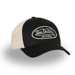 Casquette baseball avec filet adulte bi-colore et logo brodé LOFB