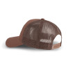 Casquette baseball avec filet en sergé de coton et patch Rubber Logo Casquette baseball avec filet en sergé de coton et patch Rubber Logo