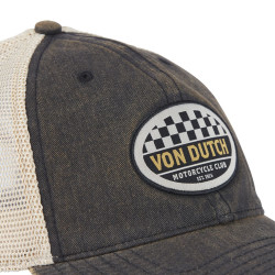 Casquette baseball avec filet souple adulte et patchs Mac Club