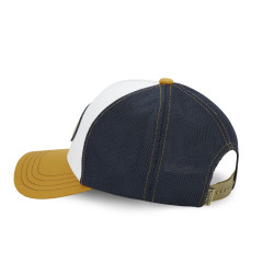 Casquette baseball avec filet et patch en bouclette et broderie Terry