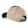 Casquette baseball avec filet et patch en bouclette et broderie Terry
