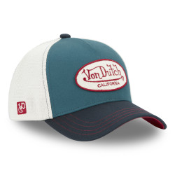 Casquette baseball avec filet et patch en bouclette et broderie Terry