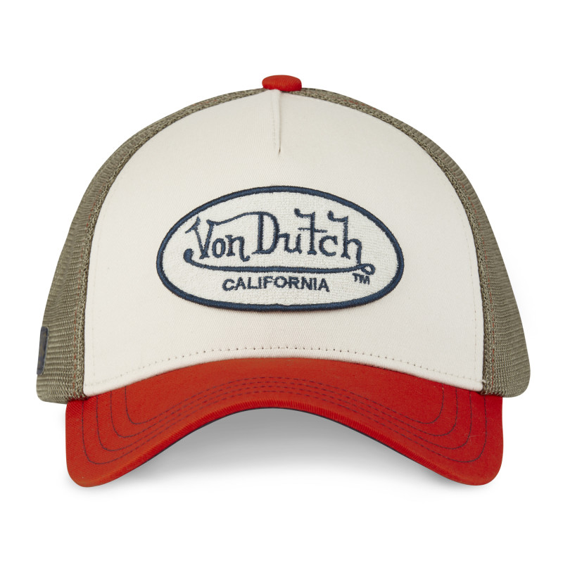 Casquette baseball avec filet et patch en bouclette et broderie Terry Casquette baseball avec filet et patch en bouclette et broderie Terry