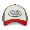 Casquette baseball avec filet et patch en bouclette et broderie Terry Casquette baseball avec filet et patch en bouclette et broderie Terry