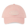 Casquette dad cap en sergé de coton avec patch brodé Log Casquette dad cap en sergé de coton avec patch brodé Log