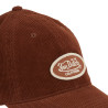 Casquette dad cap adulte en velours avec patch Log Casquette dad cap adulte en velours avec patch Log
