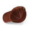 Casquette dad cap adulte en velours avec patch Log Casquette dad cap adulte en velours avec patch Log