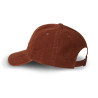 Casquette dad cap adulte en velours avec patch Log Casquette dad cap adulte en velours avec patch Log