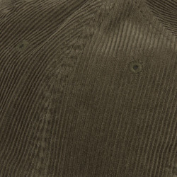 Casquette dad cap adulte en velours avec patch Log