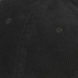 Casquette dad cap adulte en velours avec patch Log