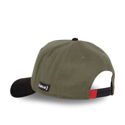 Casquette homme trucker bi-matière coton et suédine Dc Comics Knight