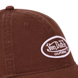 Casquette dad cap Von Dutch Log Coffee