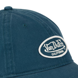 Casquette dad cap Von Dutch Log Middle blue