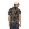 Chemise homme manches courtes en viscose imprimée Skully Chemise homme manches courtes en viscose imprimée Skully
