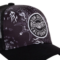 Casquette trucker fermeture snapback Von Dutch