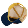 Casquette trucker velours avec filet souple Von Dutch Blue Corduroy