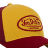 Casquette homme trucker avec filet souple Von Dutch Burgundy Casquette homme trucker avec filet souple Von Dutch Burgundy