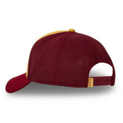 Casquette homme trucker avec filet souple Von Dutch Burgundy