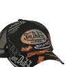 Casquette trucker  avec print all over et badge brodé Casquette trucker  avec print all over et badge brodé