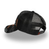 Casquette trucker  avec print all over et badge brodé Casquette trucker  avec print all over et badge brodé