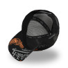 Casquette trucker  avec print all over et badge brodé Casquette trucker  avec print all over et badge brodé