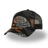 Casquette trucker  avec print all over et badge brodé Casquette trucker  avec print all over et badge brodé