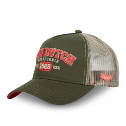 Casquette trucker fermeture snapback Col Von Dutch