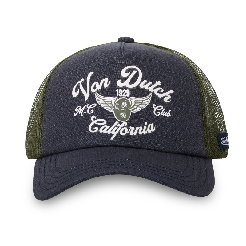 Casquette trucker fermeture snapback Crew Von Dutch