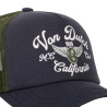 Casquette trucker fermeture snapback Crew Von Dutch