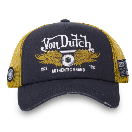 Casquette trucker fermeture snapback Crew Von Dutch