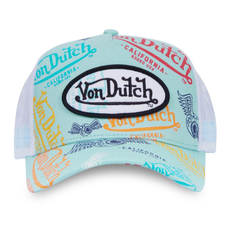 Casquette trucker fermeture snapback Von Dutch