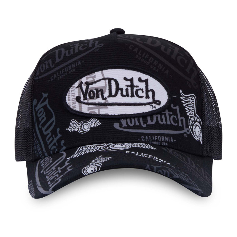 Casquette trucker fermeture snapback Von Dutch