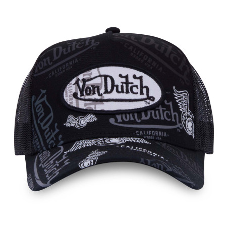 Casquette trucker fermeture snapback Von Dutch