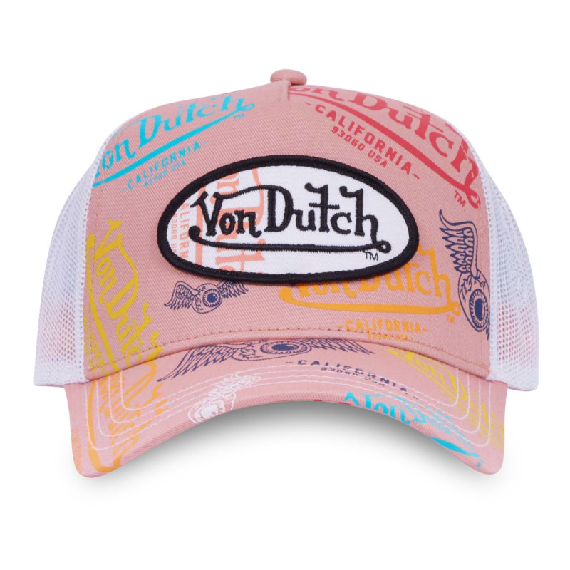 Casquette trucker fermeture snapback Von Dutch