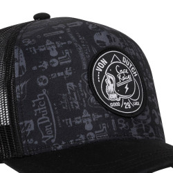Casquette homme trucker avec filet Von Dutch Log