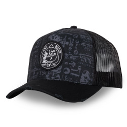 Casquette homme trucker avec filet Von Dutch Log