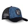 Casquette homme trucker effet usé avec filet Von Dutch Log